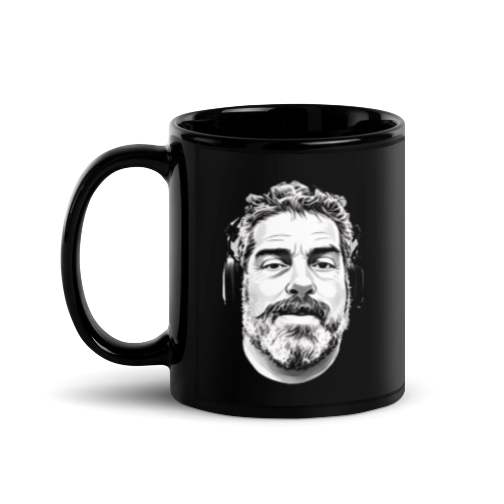 Black Glossy Mug