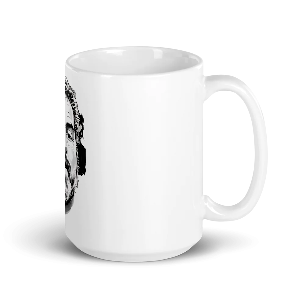 White Glossy Mug