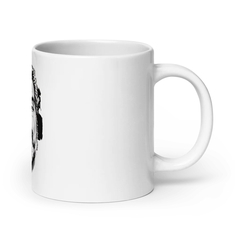 White Glossy Mug